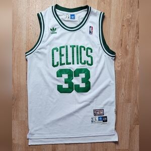 Larry Bird — Boston Celtics Adidas Jersey — Size Men’s Large